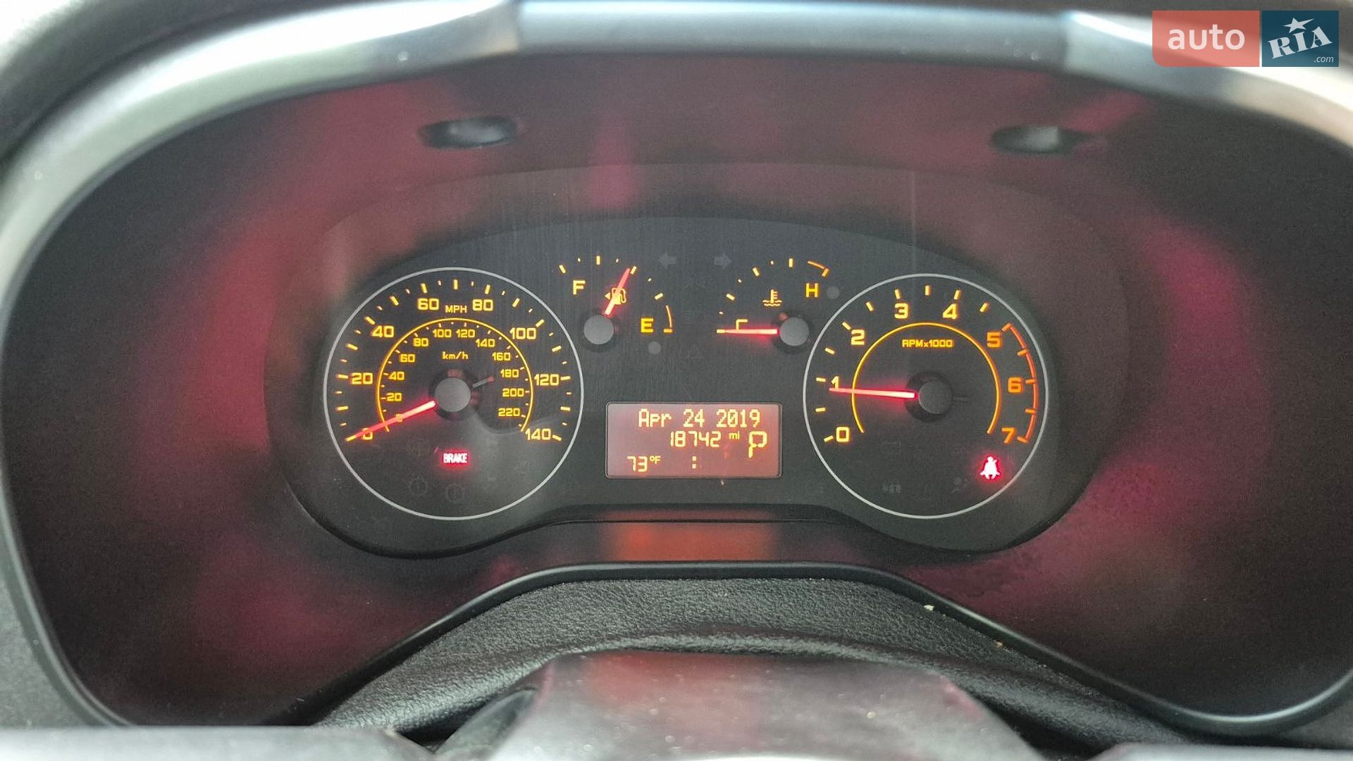 Ram Promaster City 2019 VIN ZFBHRFAB6K6N94107 фото оголошення 7 з 14