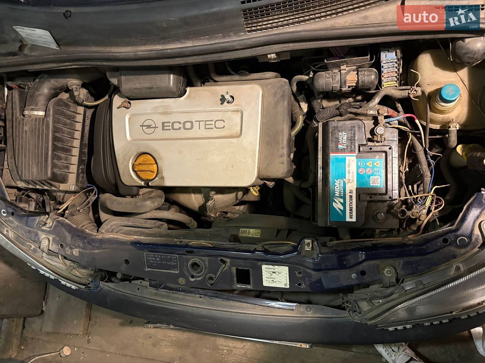 Opel Zafira 2000 VIN W0L0TGF75Y2086280 фото оголошення 3 з 8