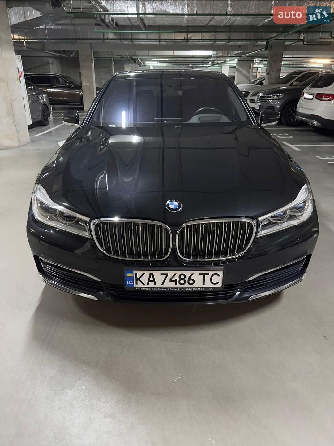 BMW 7 Series 2015 VIN WBA7F21040G382450 фото оголошення 2 з 43