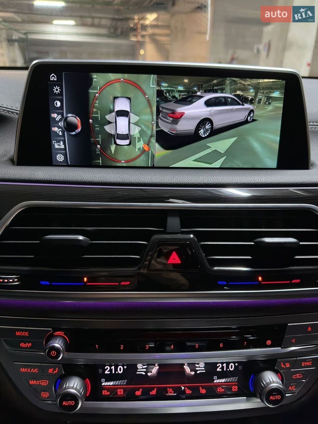 BMW 7 Series 2015 VIN WBA7F21040G382450 фото оголошення 9 з 43