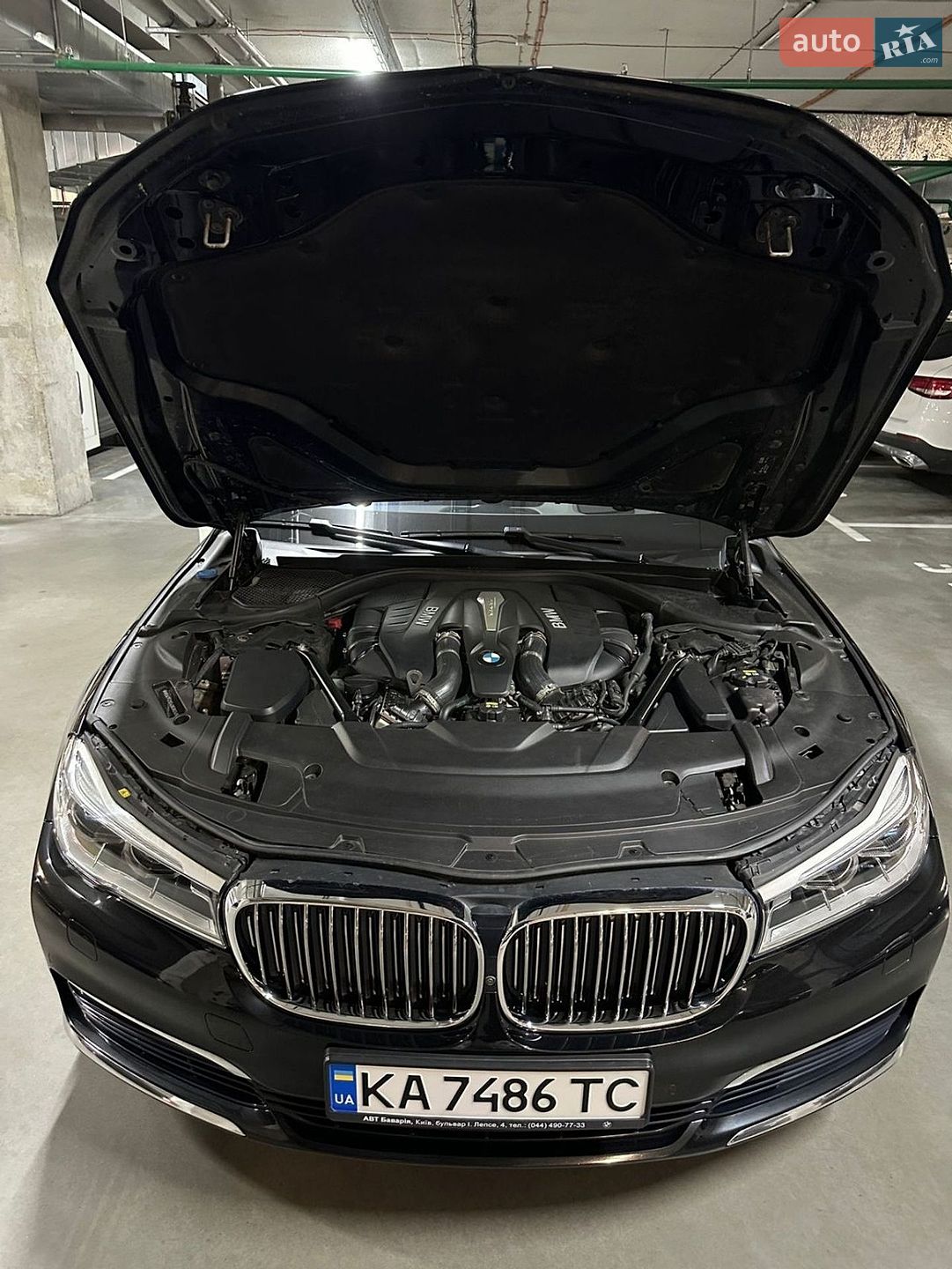 BMW 7 Series 2015 VIN WBA7F21040G382450 фото оголошення 41 з 43