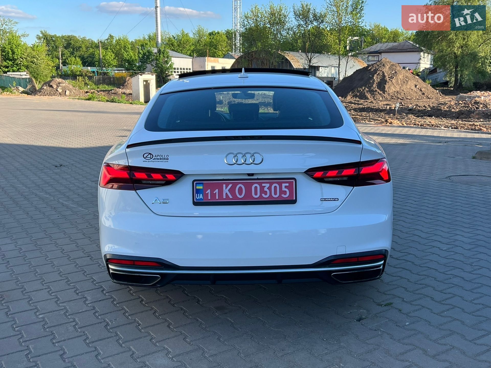 Audi A5 2020 VIN WAUANCF57LA004875 фото оголошення 8 з 26