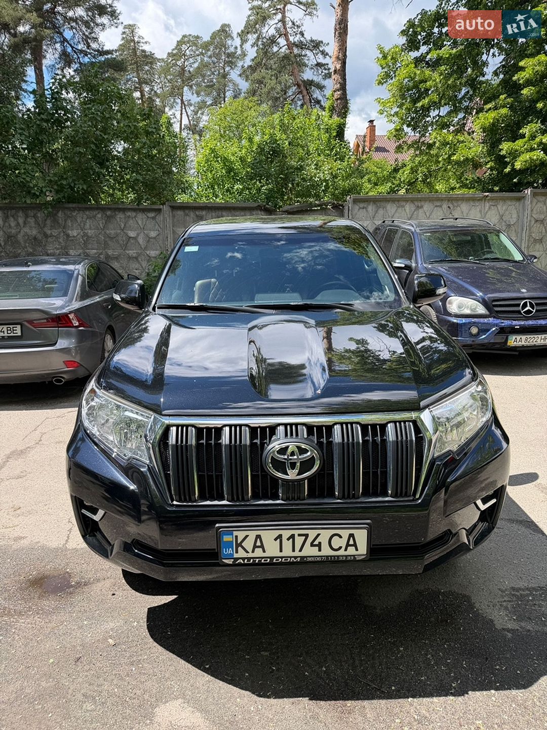 Toyota Land Cruiser Prado 2018 VIN JTEBX3FJX0K299468 фото оголошення 5 з 14