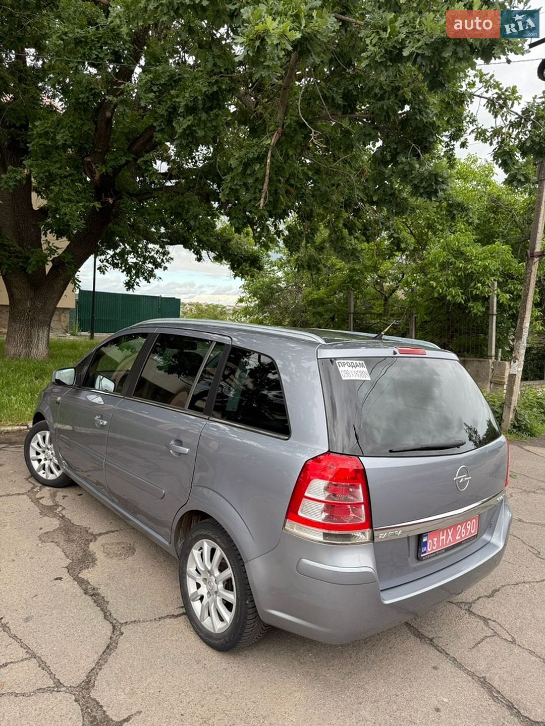 Opel Zafira 2010 VIN W0L0AHM75A2011227 фото оголошення 6 з 46