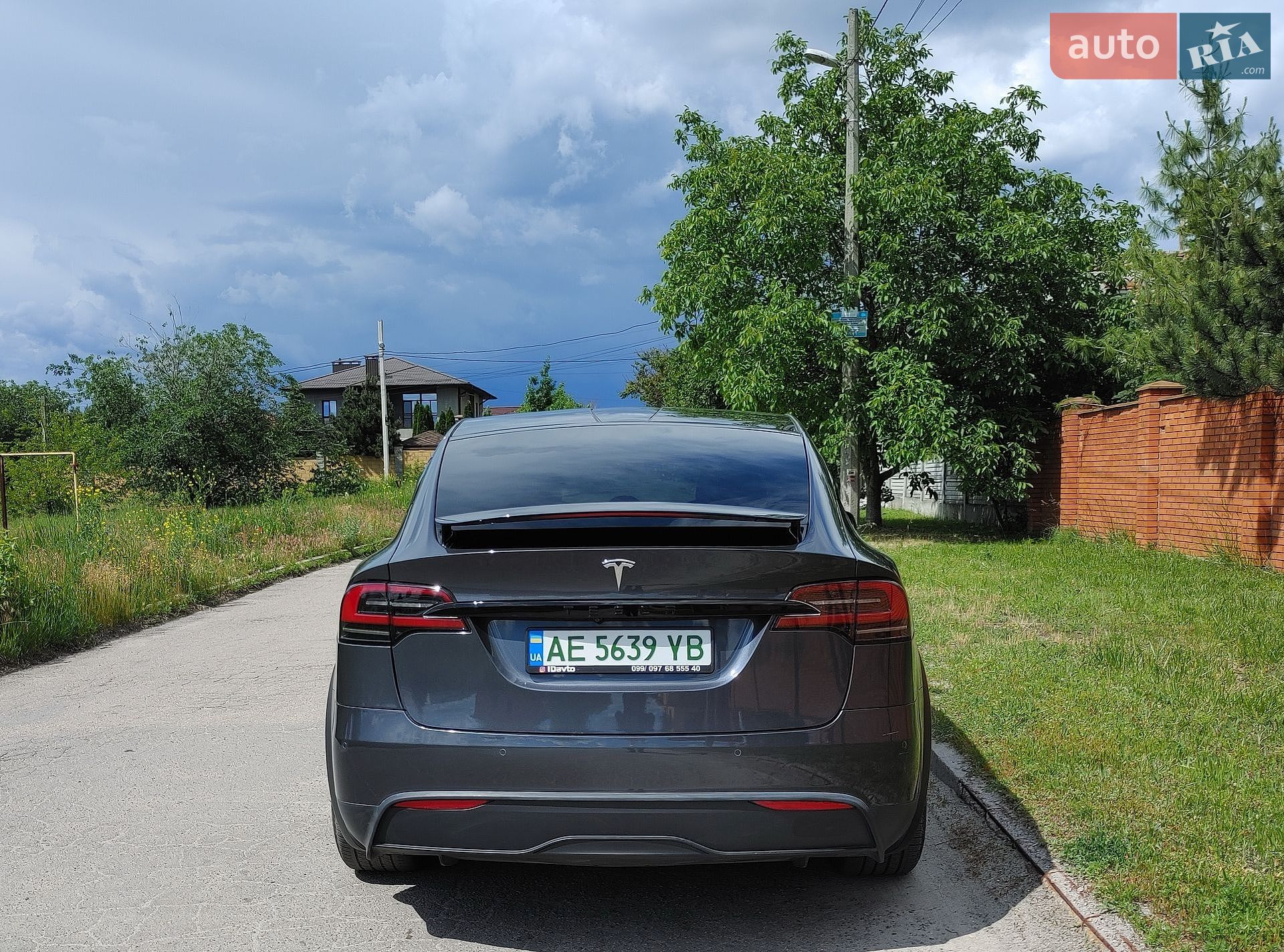 Tesla Model X 2022 VIN 7SAXCDE51NF343042 фото оголошення 7 з 8
