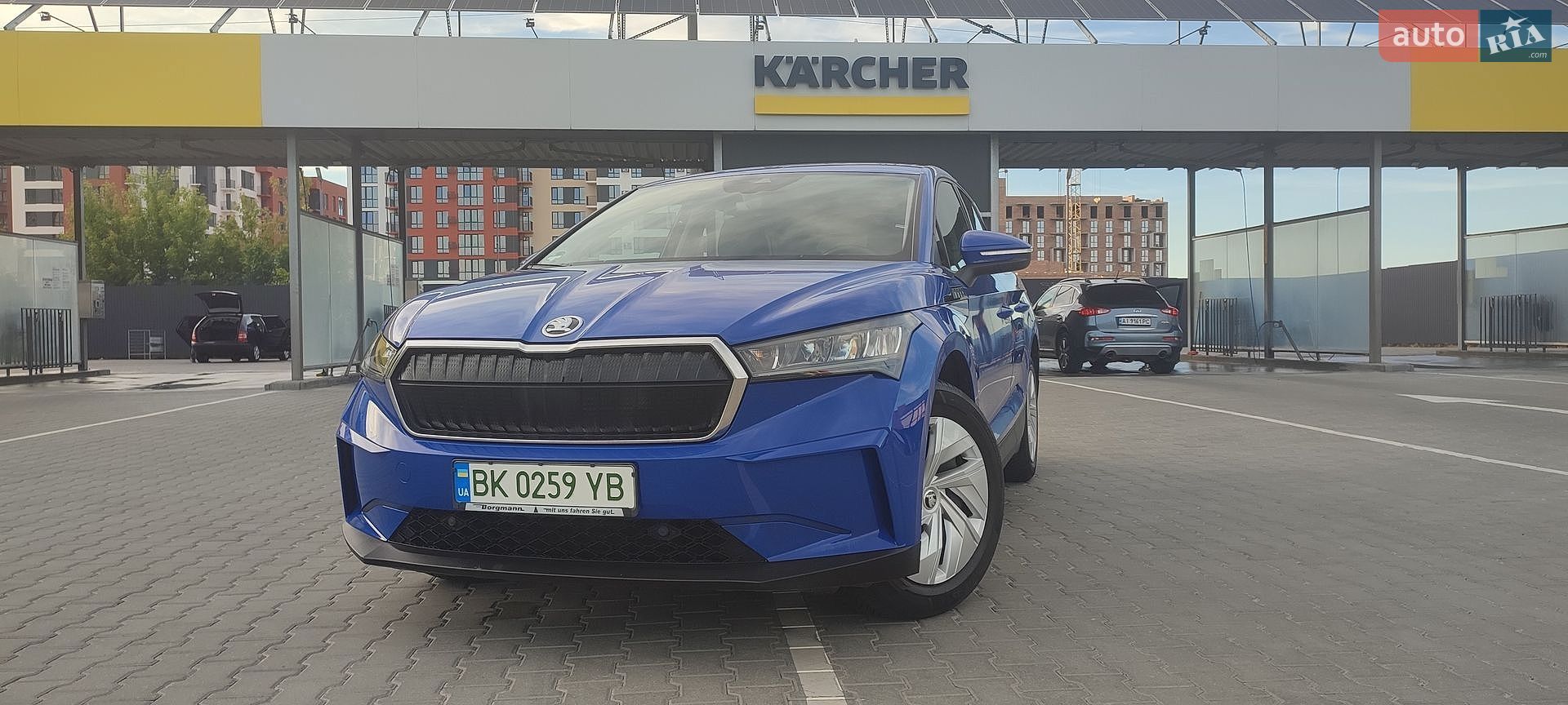 Skoda Enyaq iV 2022 VIN TMBJA7NY0NF052709 фото оголошення 2 з 26