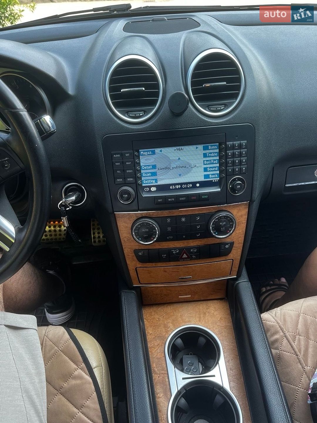 Mercedes-Benz M-Class 2008 VIN 4JGBB86E58A351198 фото оголошення 9 з 10