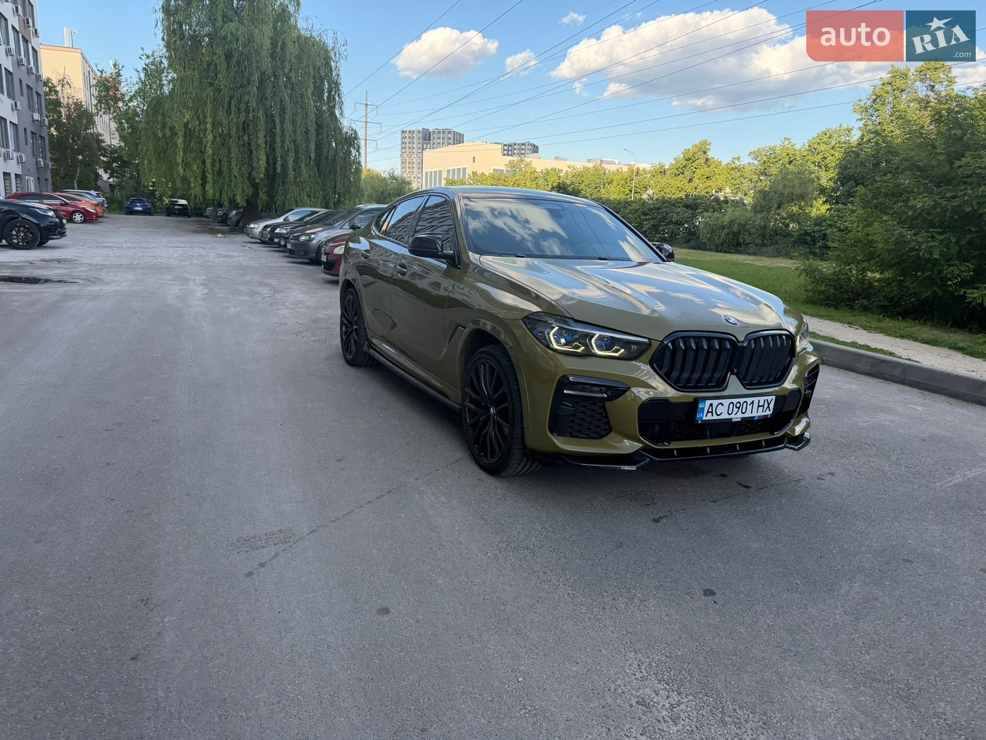 BMW X6 2021 VIN WBACY610X09K65413 фото оголошення 9 з 17