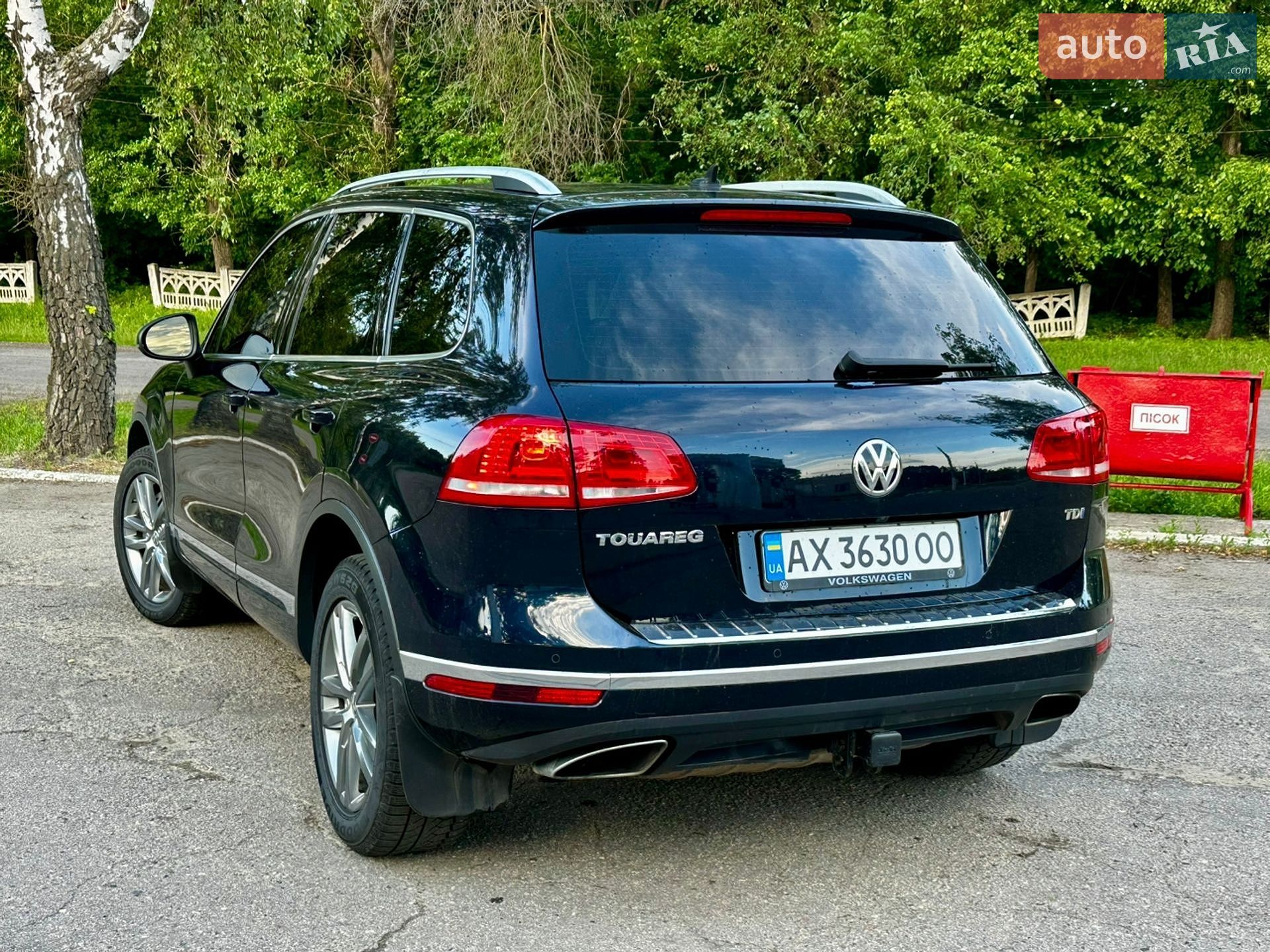 Volkswagen Touareg 2015 VIN WVGEP9BP4FD005442 фото оголошення 2 з 24