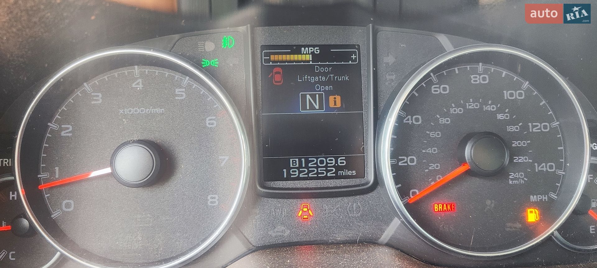 Subaru Outback 2014 VIN 4S4BRCLC0E3300628 фото оголошення 8 з 16