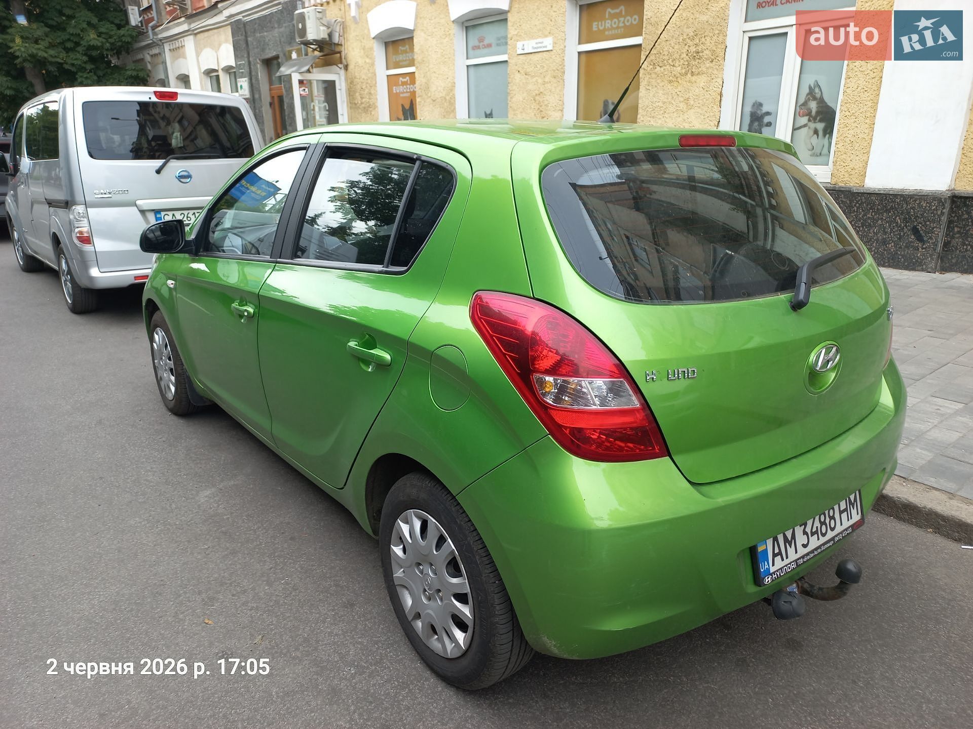 Hyundai i20 2011 VIN MALBB51CBCM356791 фото оголошення 14 з 17