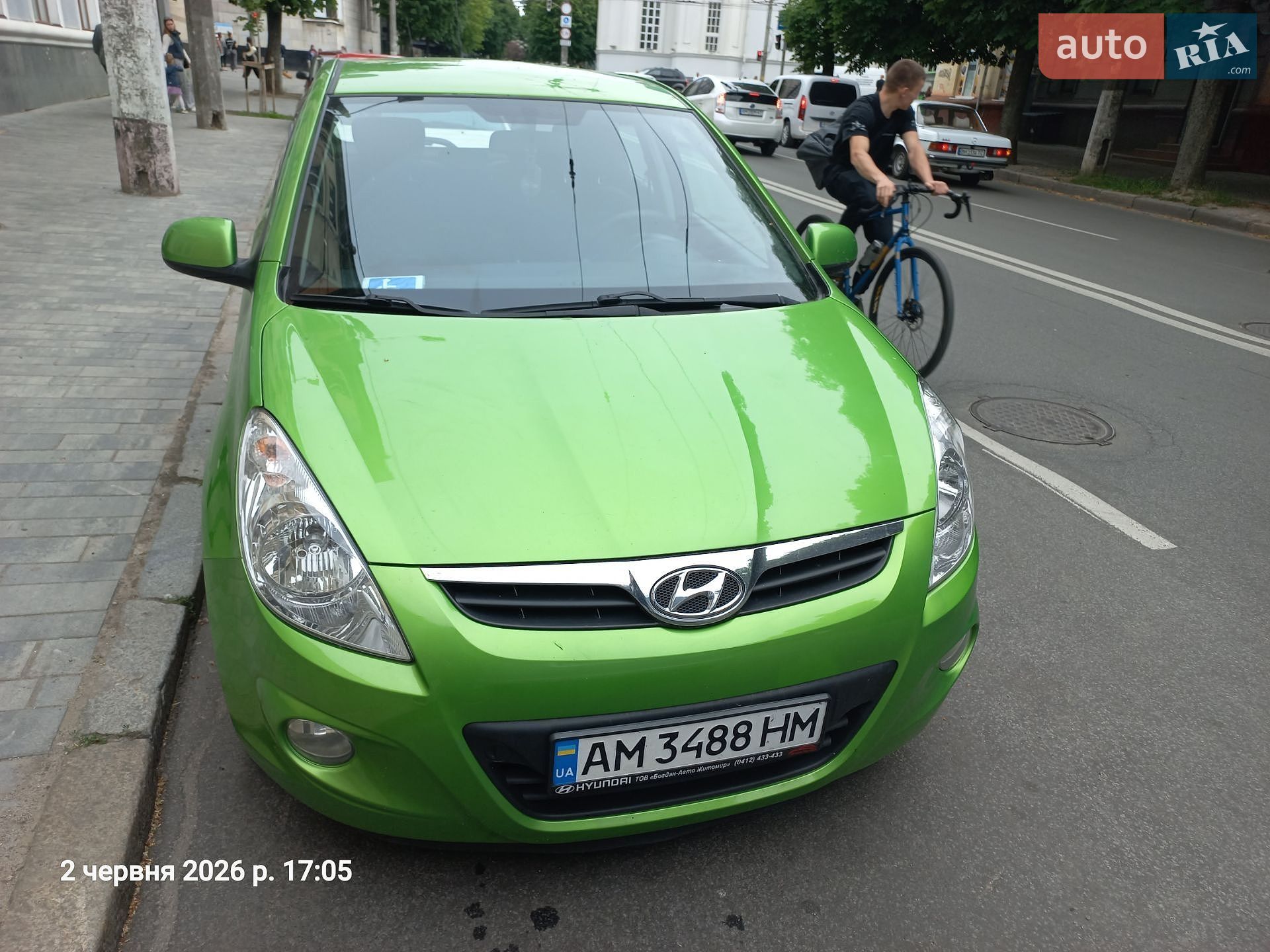 Hyundai i20 2011 VIN MALBB51CBCM356791 фото оголошення 16 з 17