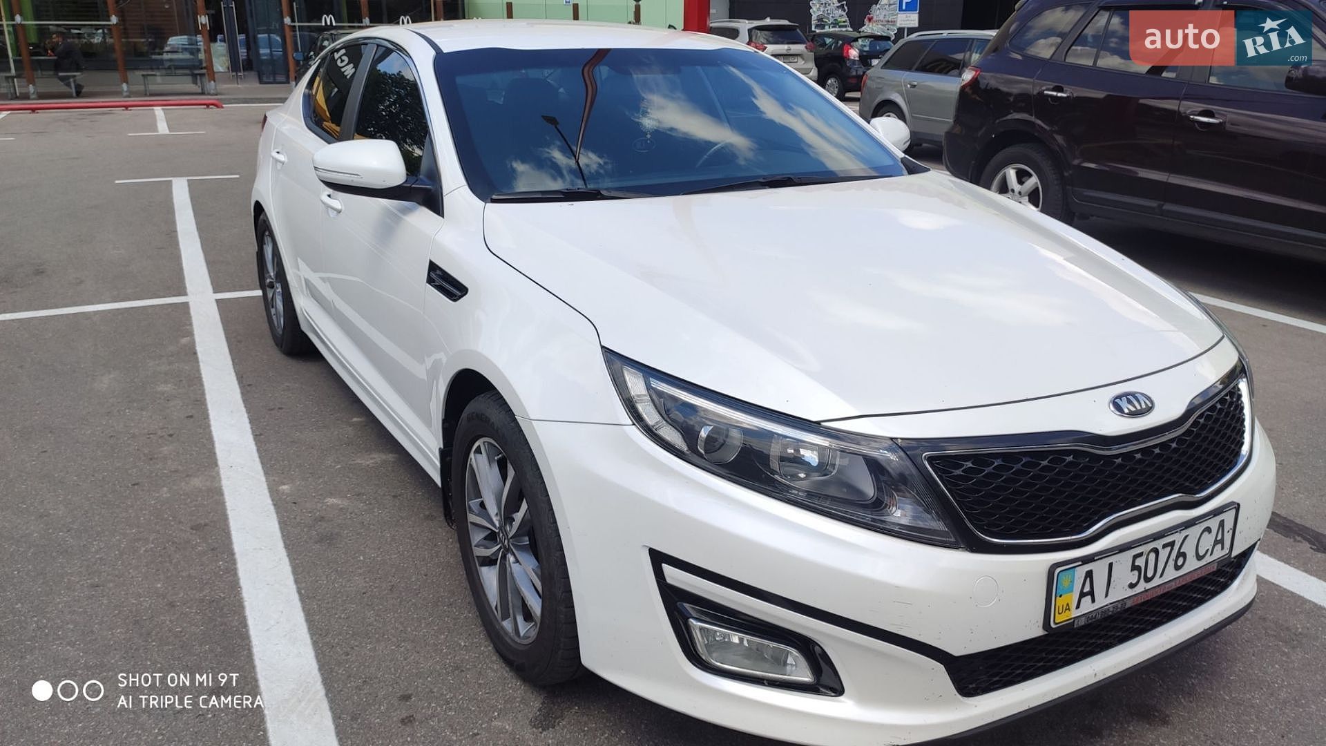 Kia Optima 2015 VIN KNAGM414AF5635742 фото оголошення 3 з 17