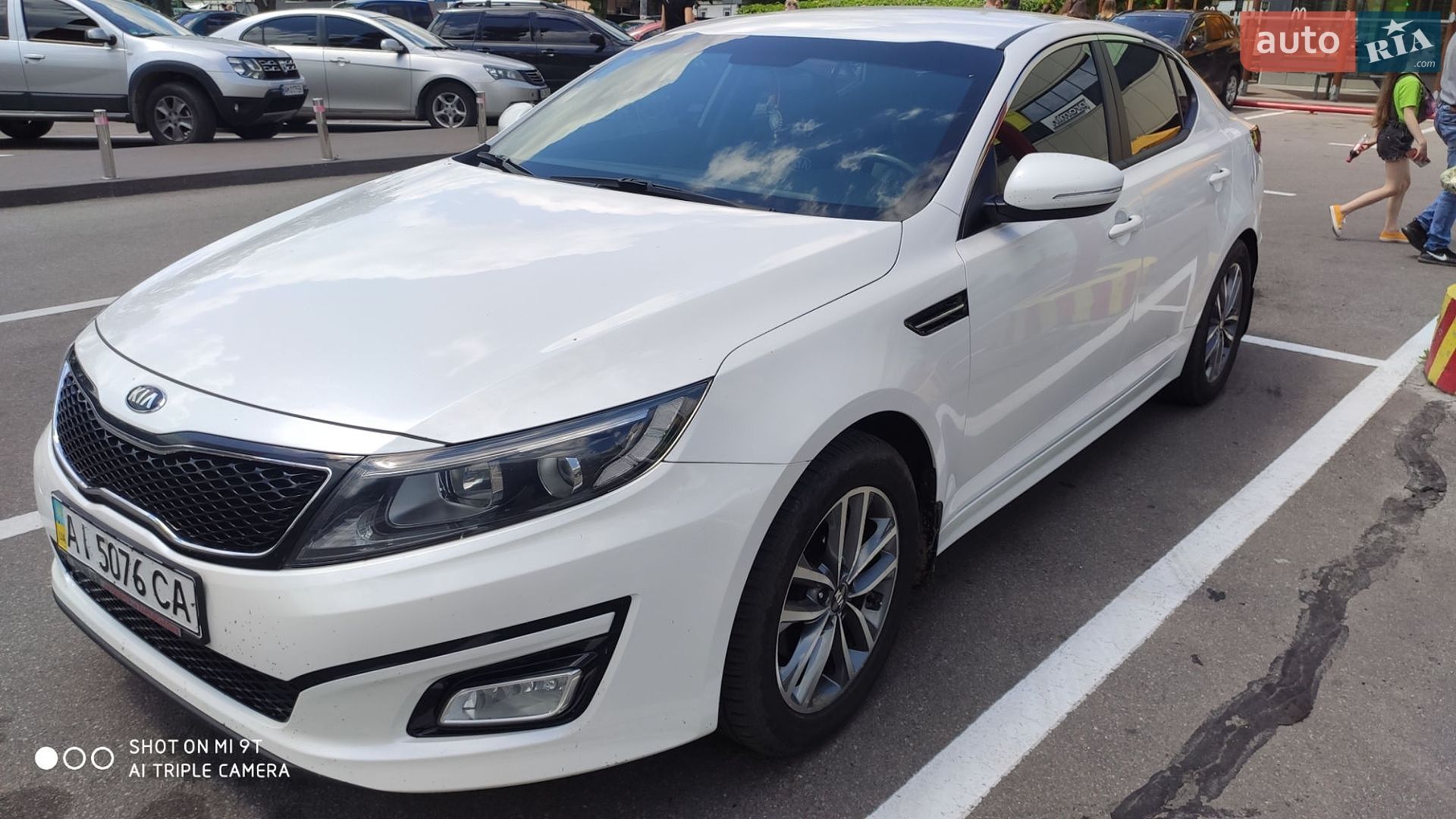 Kia Optima 2015 VIN KNAGM414AF5635742 фото оголошення 8 з 17