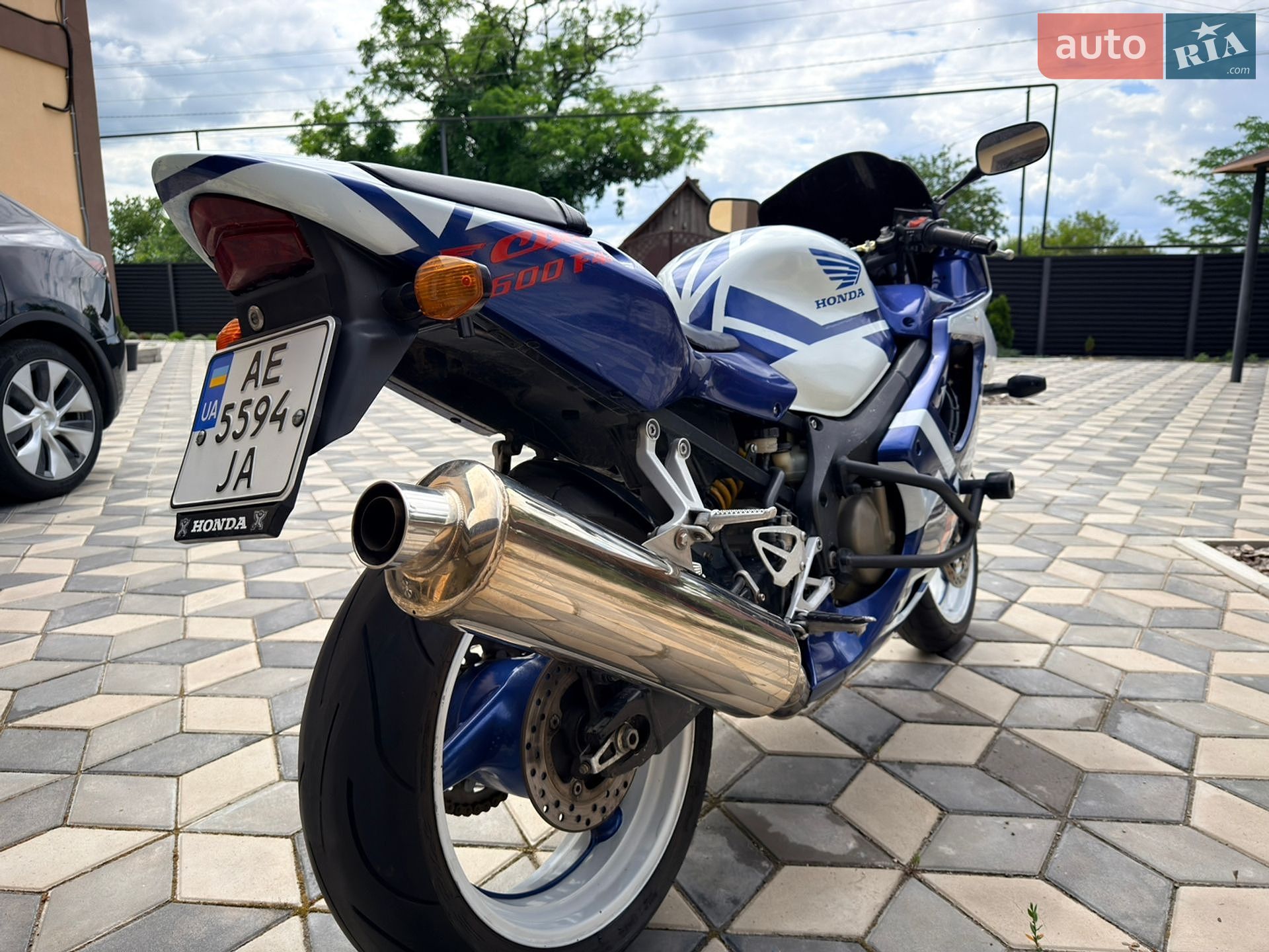 Honda CBR 600F 2002 VIN JH2PC35G12M302140 фото оголошення 11 з 14