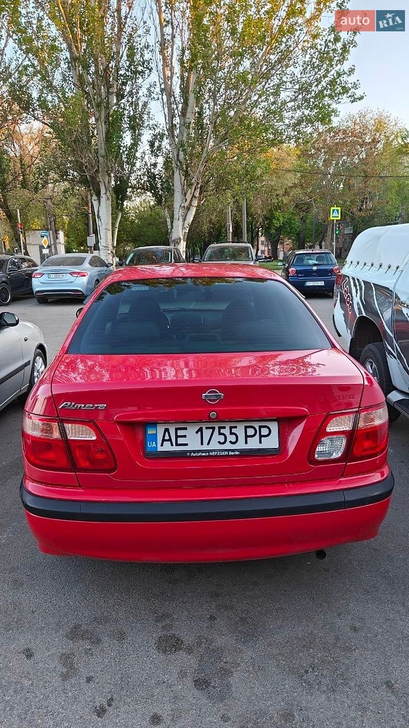Nissan Almera 2002 VIN SJNBBAN1630320161 фото оголошення 2 з 6