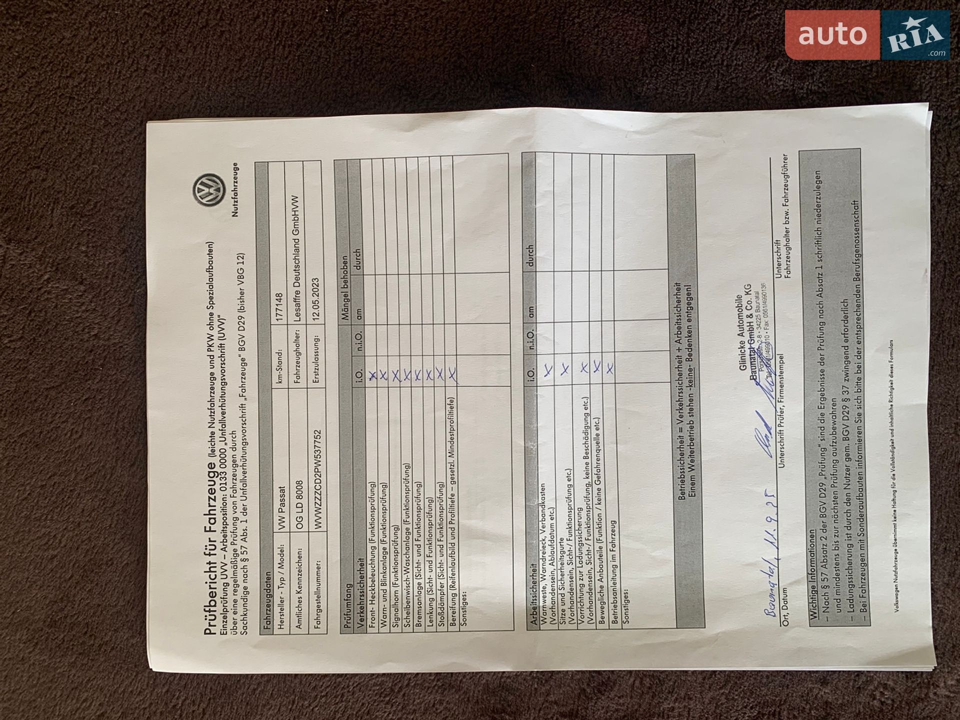 Volkswagen Golf 2023 VIN WVWZZZCD2PW537752 фото оголошення 62 з 62