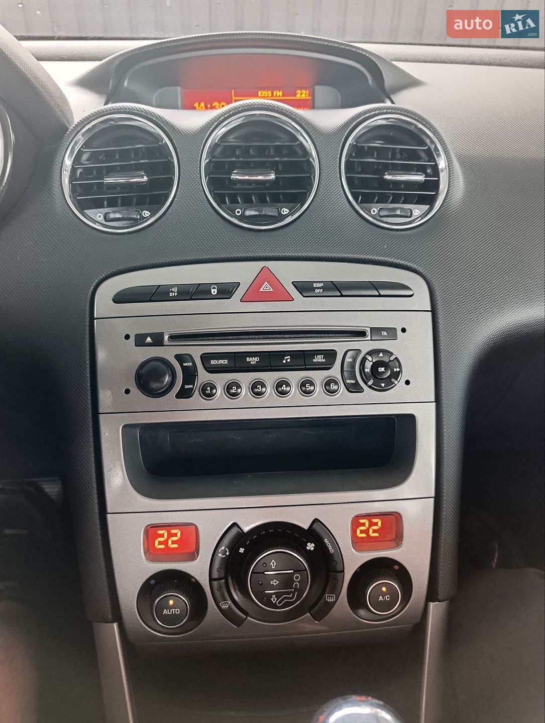 Peugeot 308 2012 VIN VF34C9HR8CS169064 фото оголошення 12 з 14