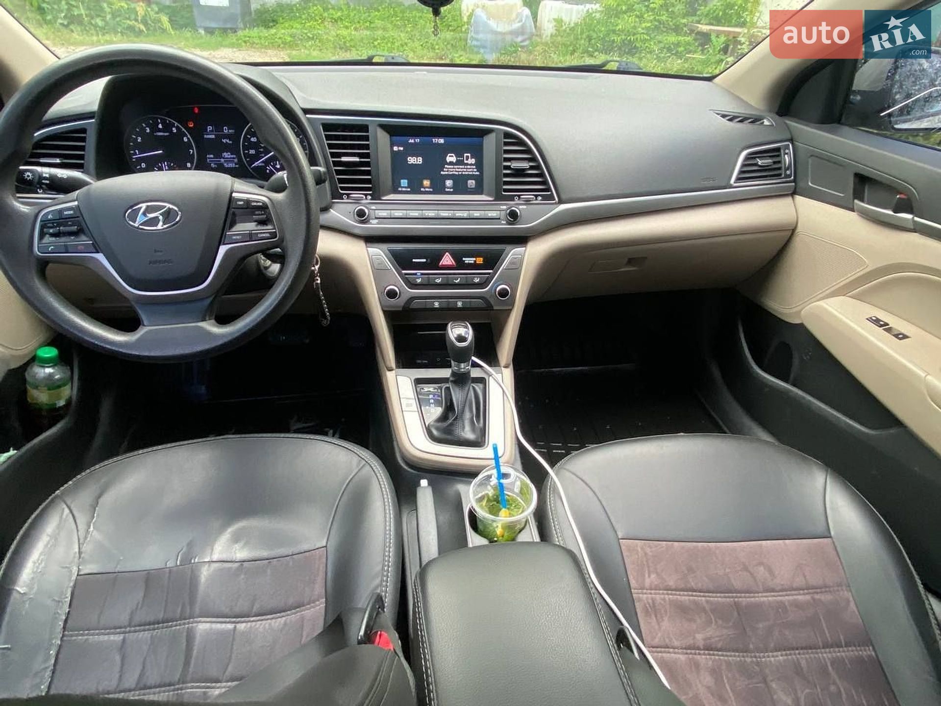 Hyundai Elantra 2017 VIN KMHD84LF7HU424003 фото оголошення 2 з 8