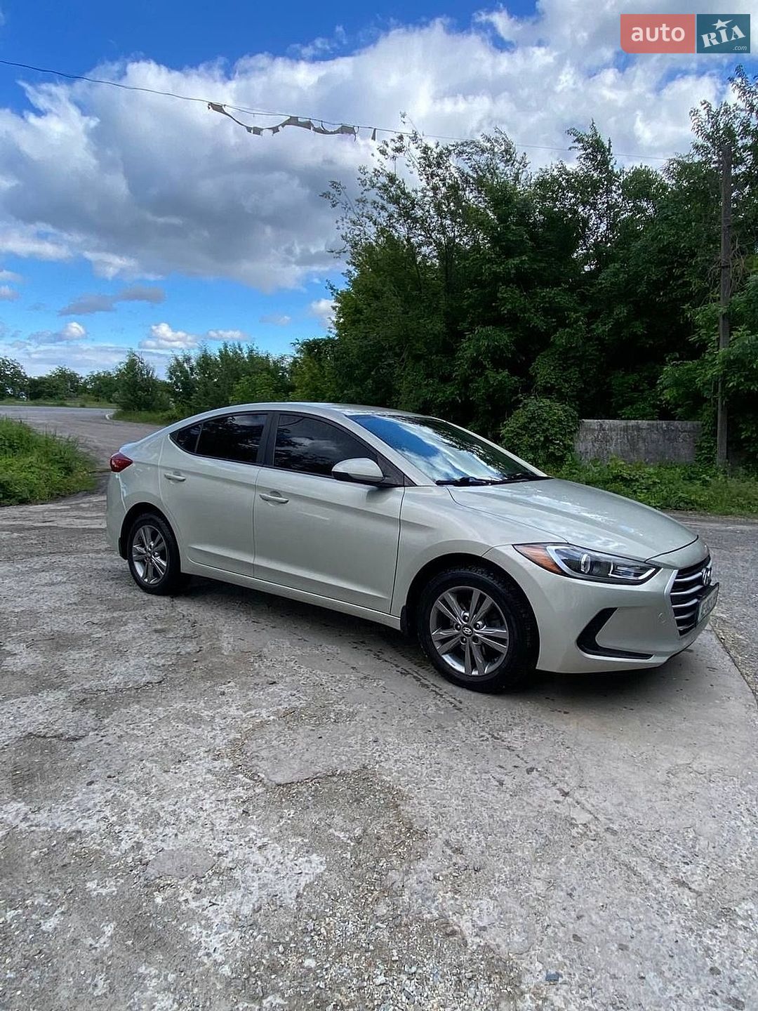 Hyundai Elantra 2017 VIN KMHD84LF7HU424003 фото оголошення 6 з 8