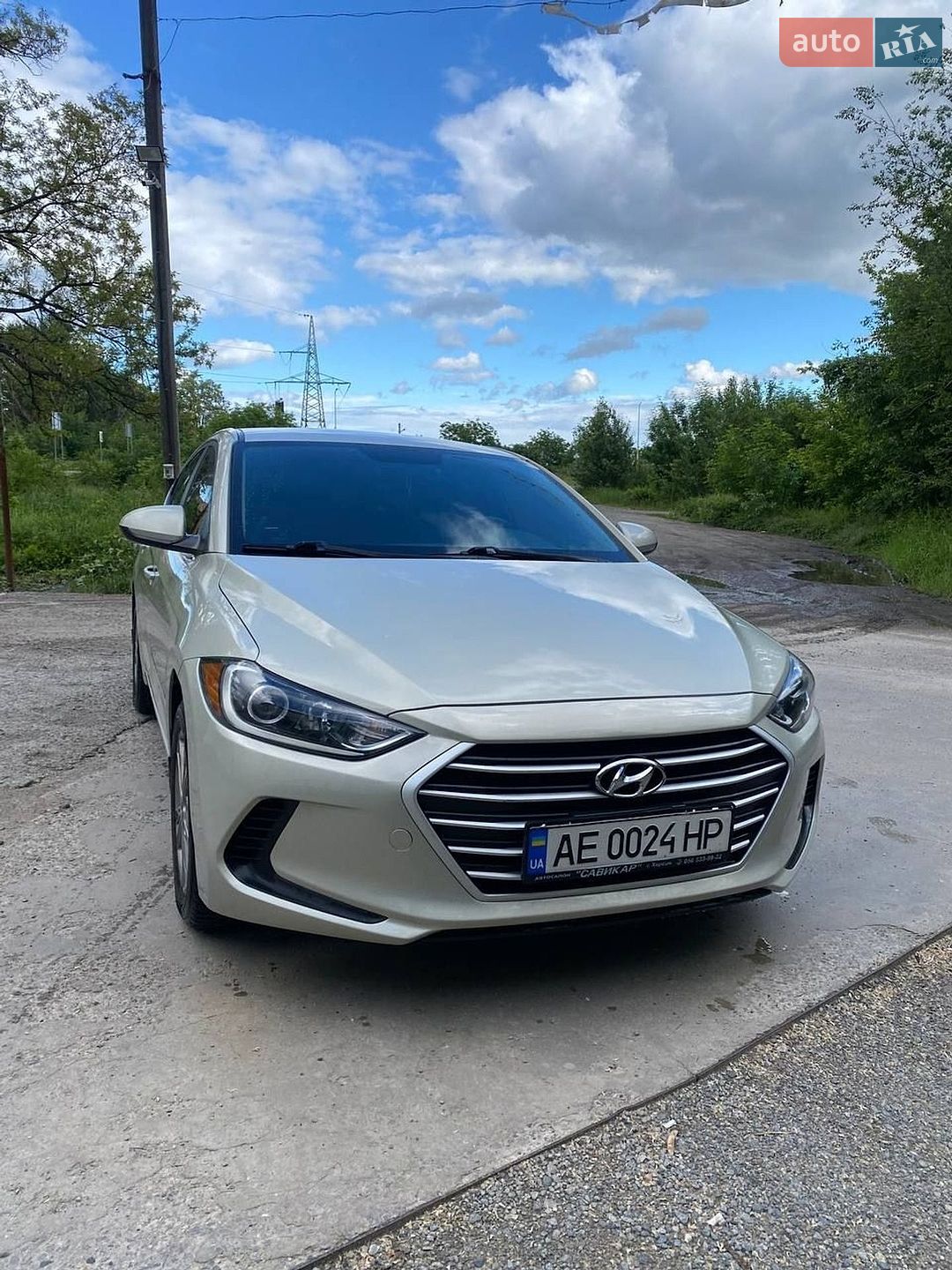 Hyundai Elantra 2017 VIN KMHD84LF7HU424003 фото оголошення 8 з 8