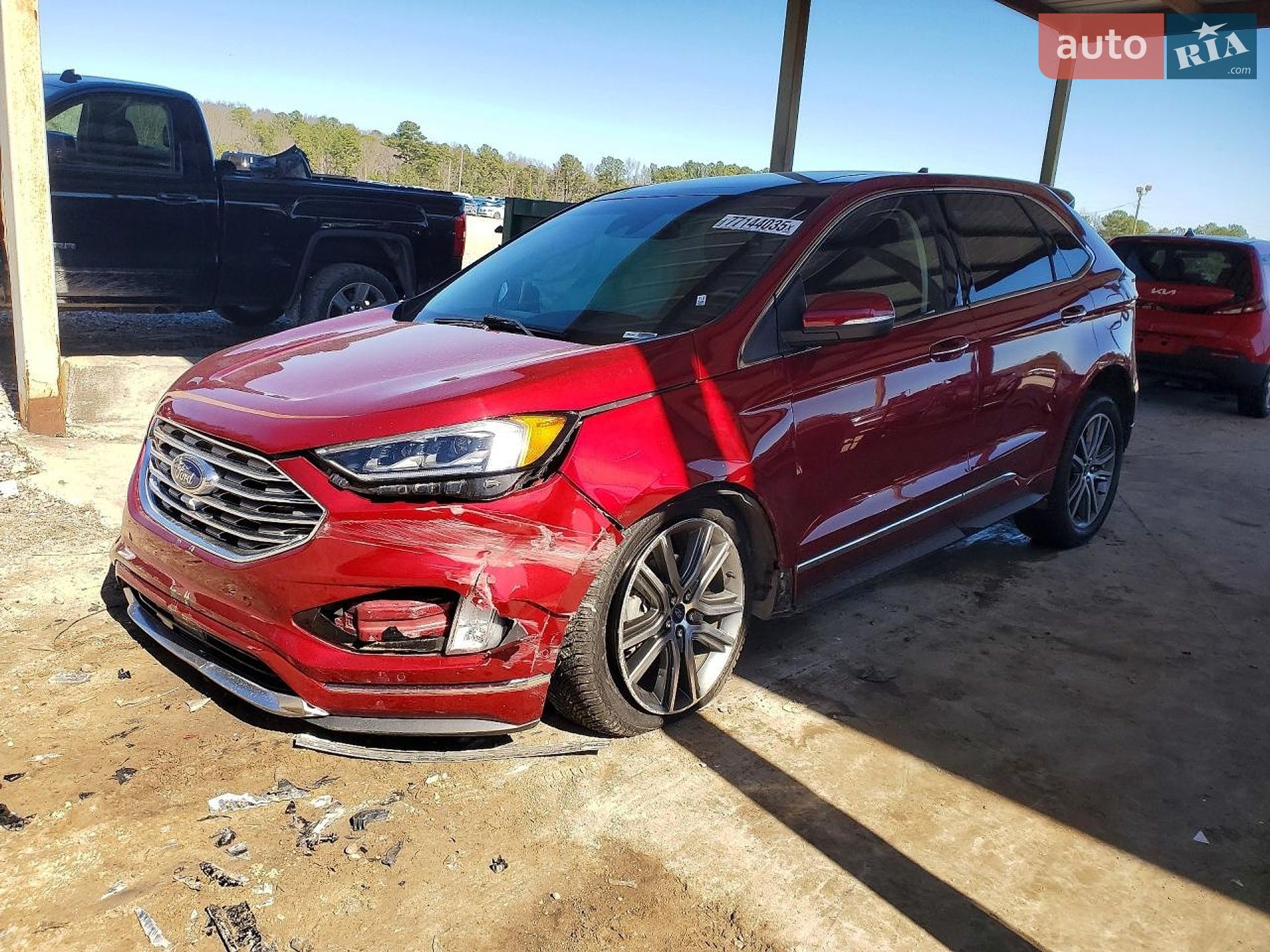 Ford Edge 2018 VIN 2FMPK3K91KBB26337 фото оголошення 2 з 12