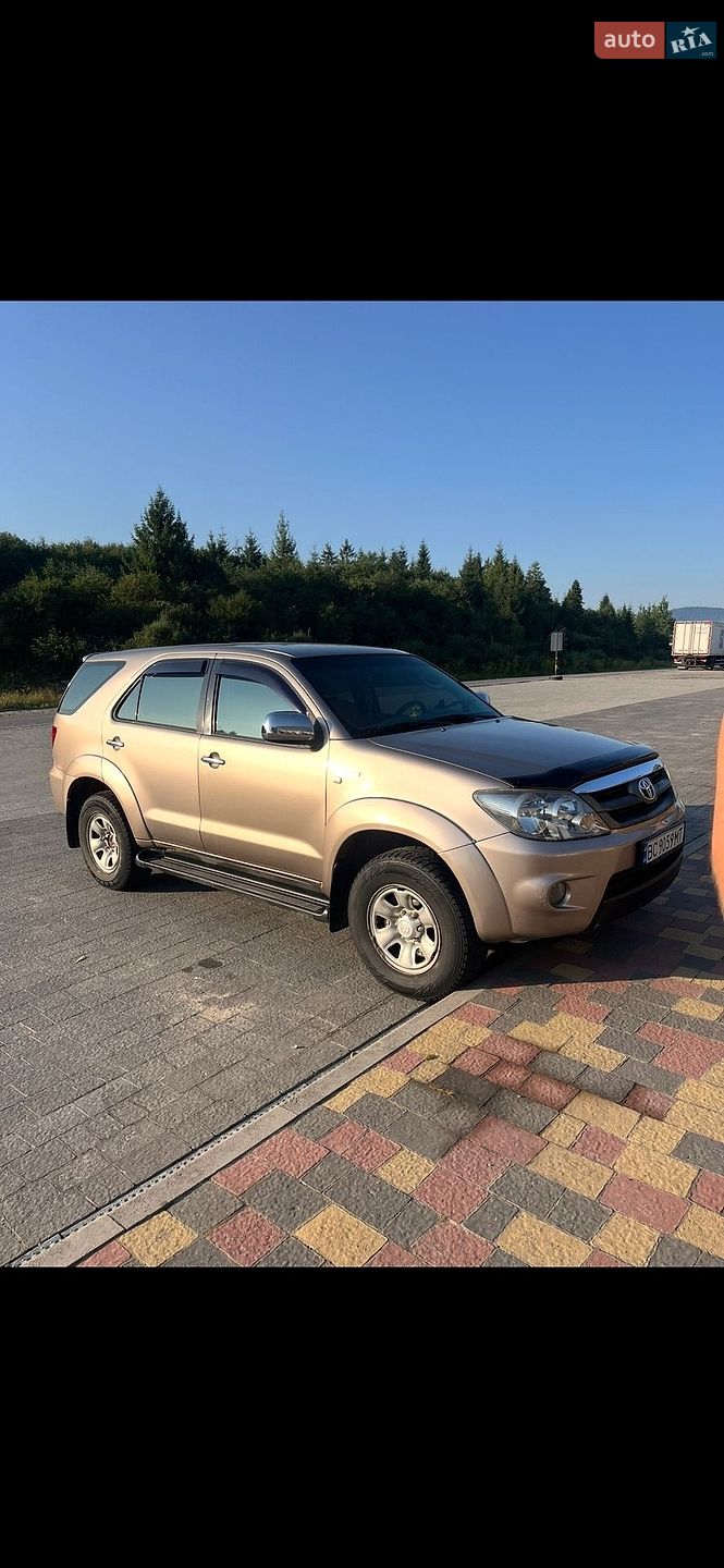 Toyota Fortuner 2006 VIN MR1YX59G063004307 фото оголошення 5 з 5