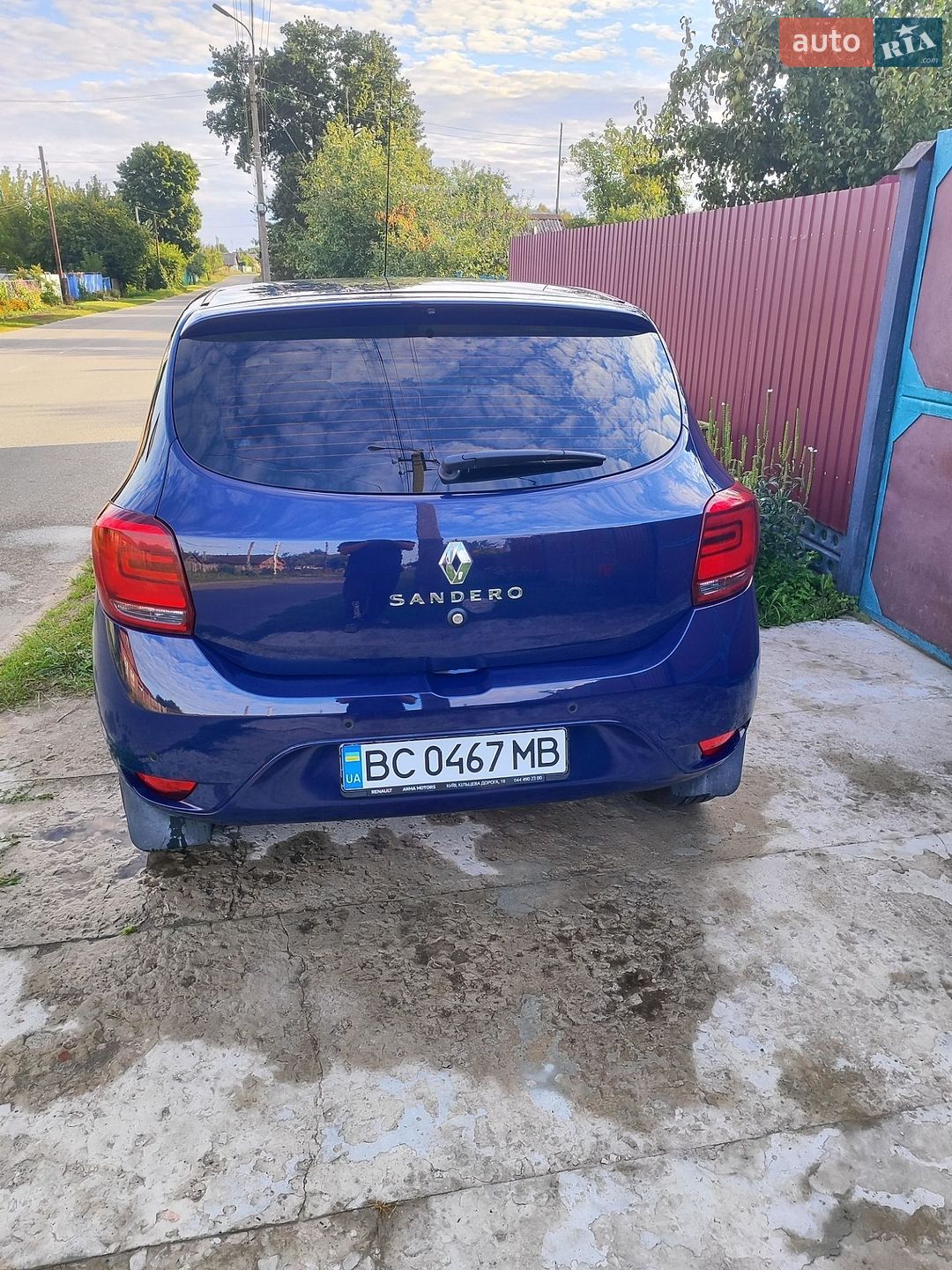 Renault Sandero 2020 VIN VF1B5220866177273 фото оголошення 2 з 6