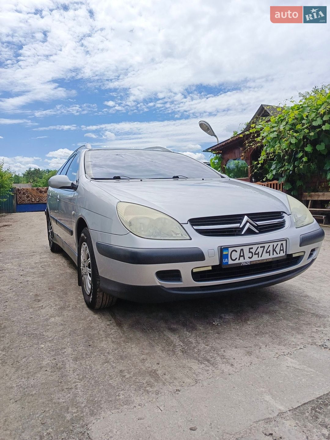 Citroen C5 2002 VIN VF7DE6FZC76268209 фото оголошення 2 з 25