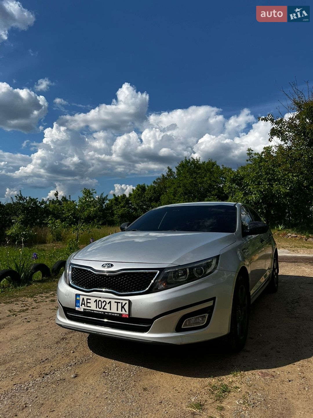 Kia K5 2014 VIN KNAGN418BFA565514 фото оголошення 2 з 22