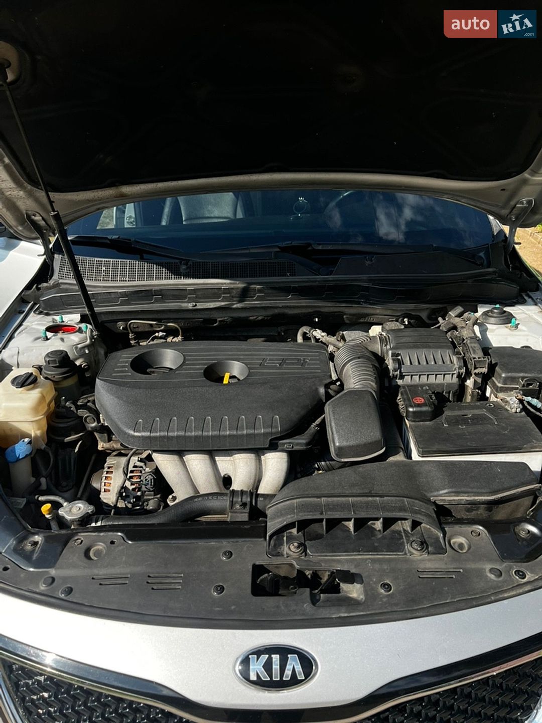 Kia K5 2014 VIN KNAGN418BFA565514 фото оголошення 10 з 22