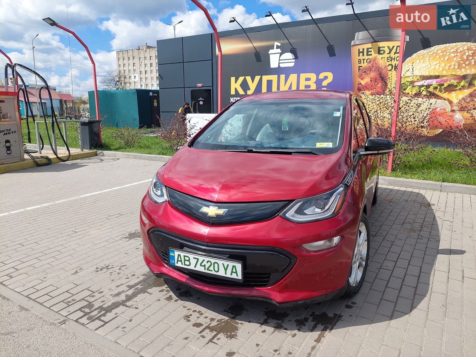Chevrolet Bolt EV 2017 VIN 1G1FW6S03H4187322 фото оголошення 4 з 19
