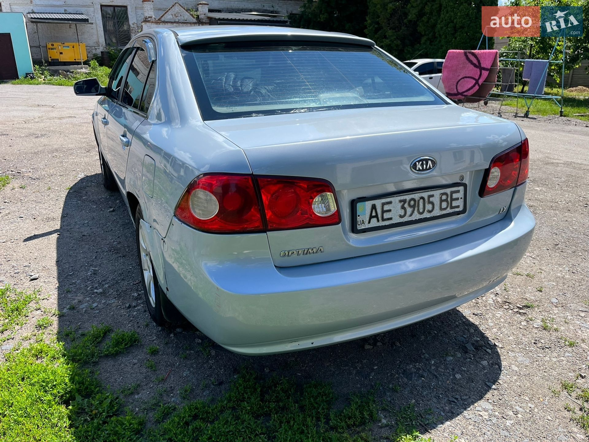 Kia Optima 2007 VIN KNAGE222965009136 фото оголошення 5 з 15