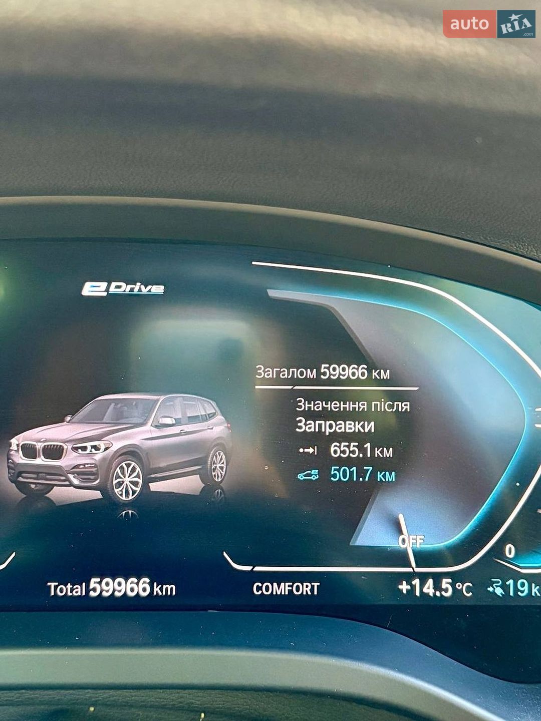 BMW X3 2020 VIN 5UXTS1C01M9F37083 фото оголошення 3 з 28