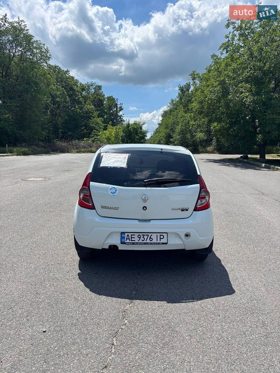 Renault Sandero 2011 VIN VF1BSRABB44932561 фото оголошення 8 з 12