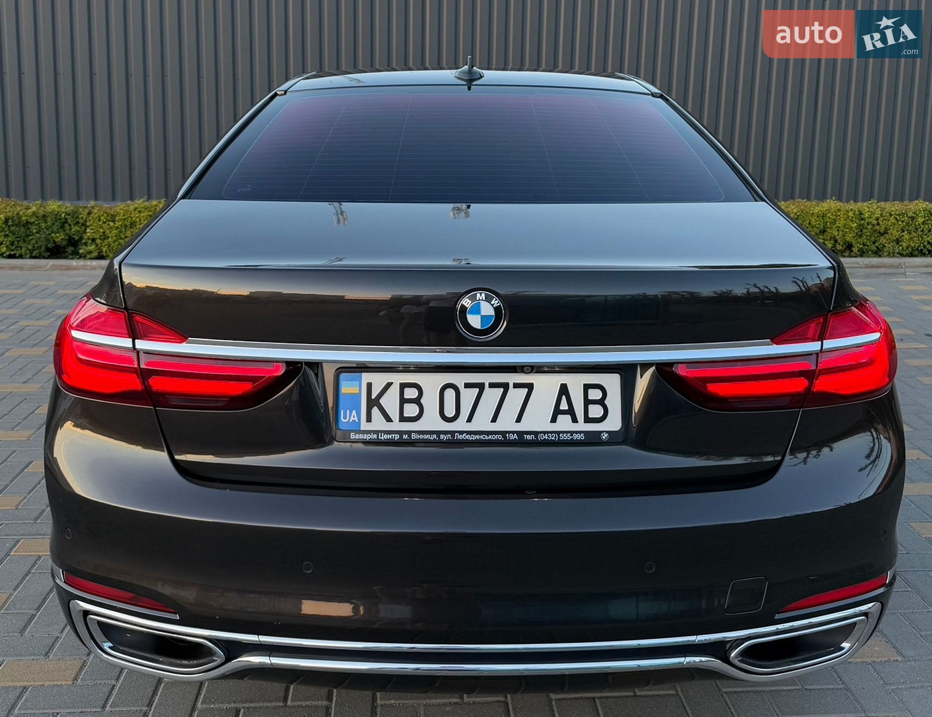 BMW 7 Series 2016 VIN WBA7C410X0G640121 фото оголошення 6 з 30
