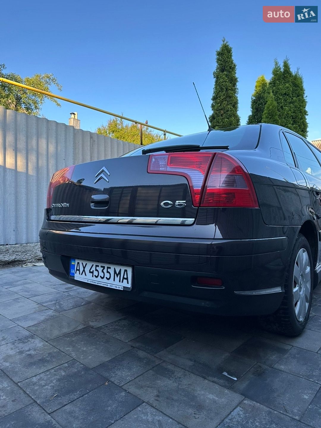 Citroen C5 2006 VIN VF7RCRFJC76775977 фото оголошення 3 з 17