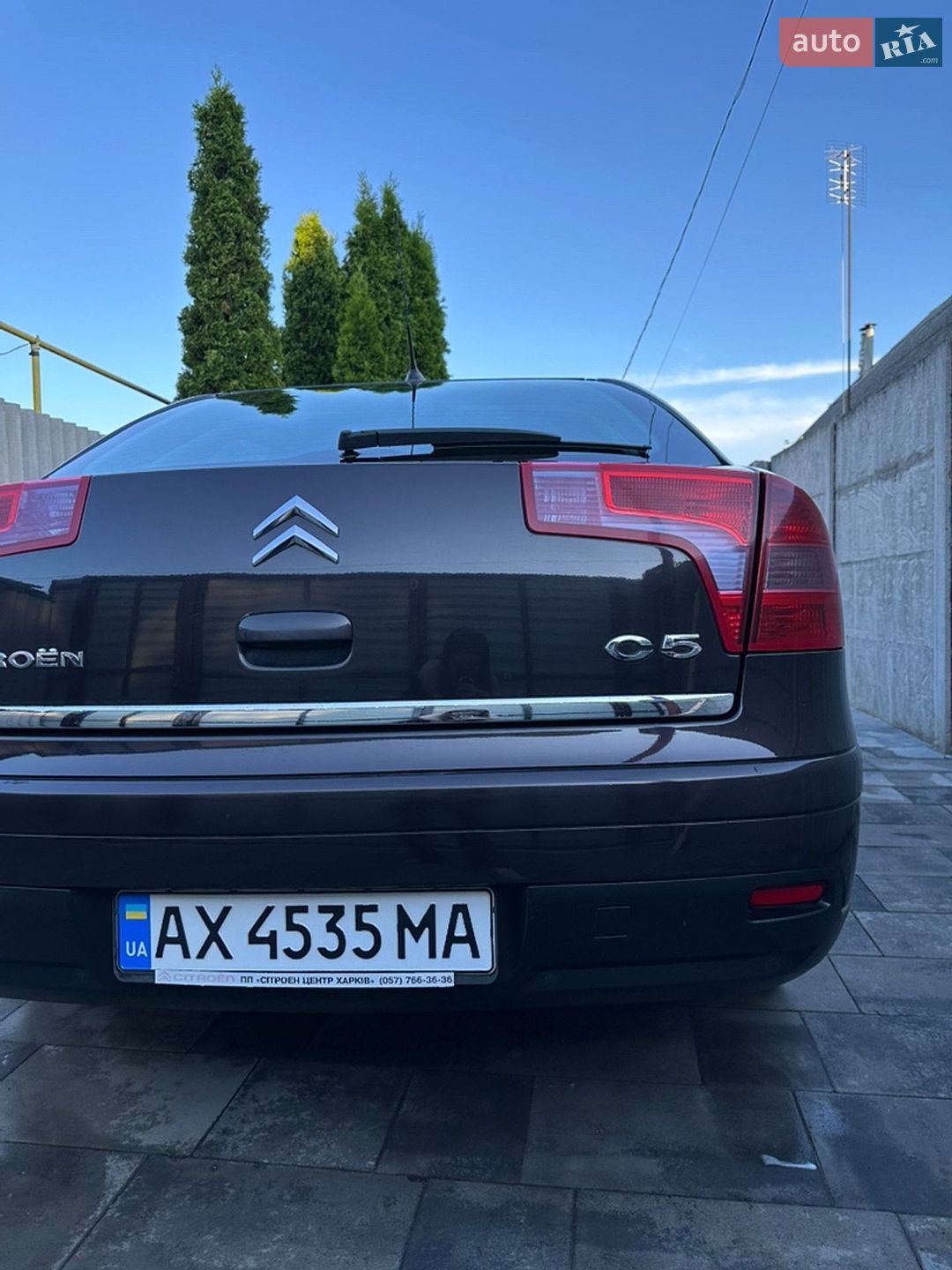 Citroen C5 2006 VIN VF7RCRFJC76775977 фото оголошення 6 з 17