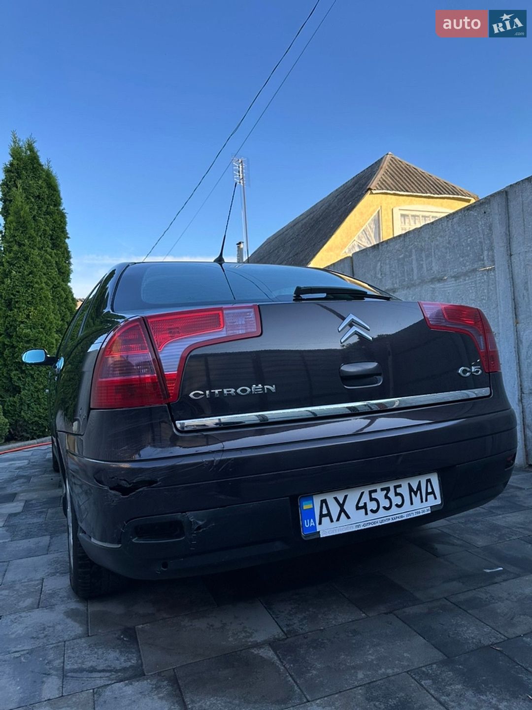 Citroen C5 2006 VIN VF7RCRFJC76775977 фото оголошення 7 з 17