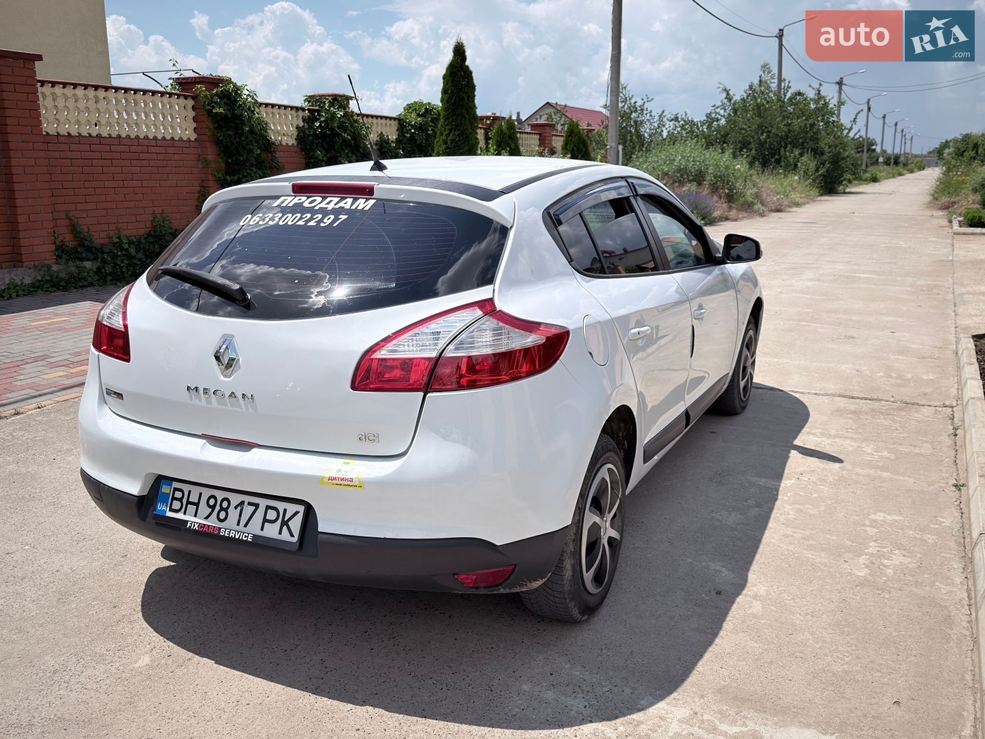 Renault Megane 2013 VIN VF1BZAL0E49443986 фото оголошення 11 з 12