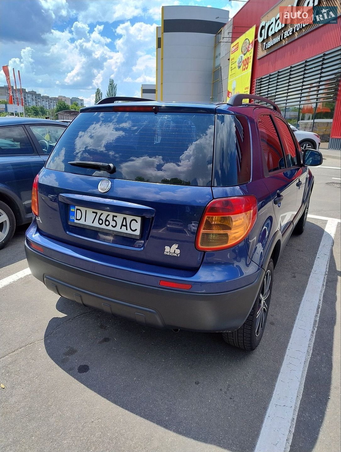 Fiat Sedici 2008 VIN TSMFYA21S00356082 фото оголошення 2 з 6