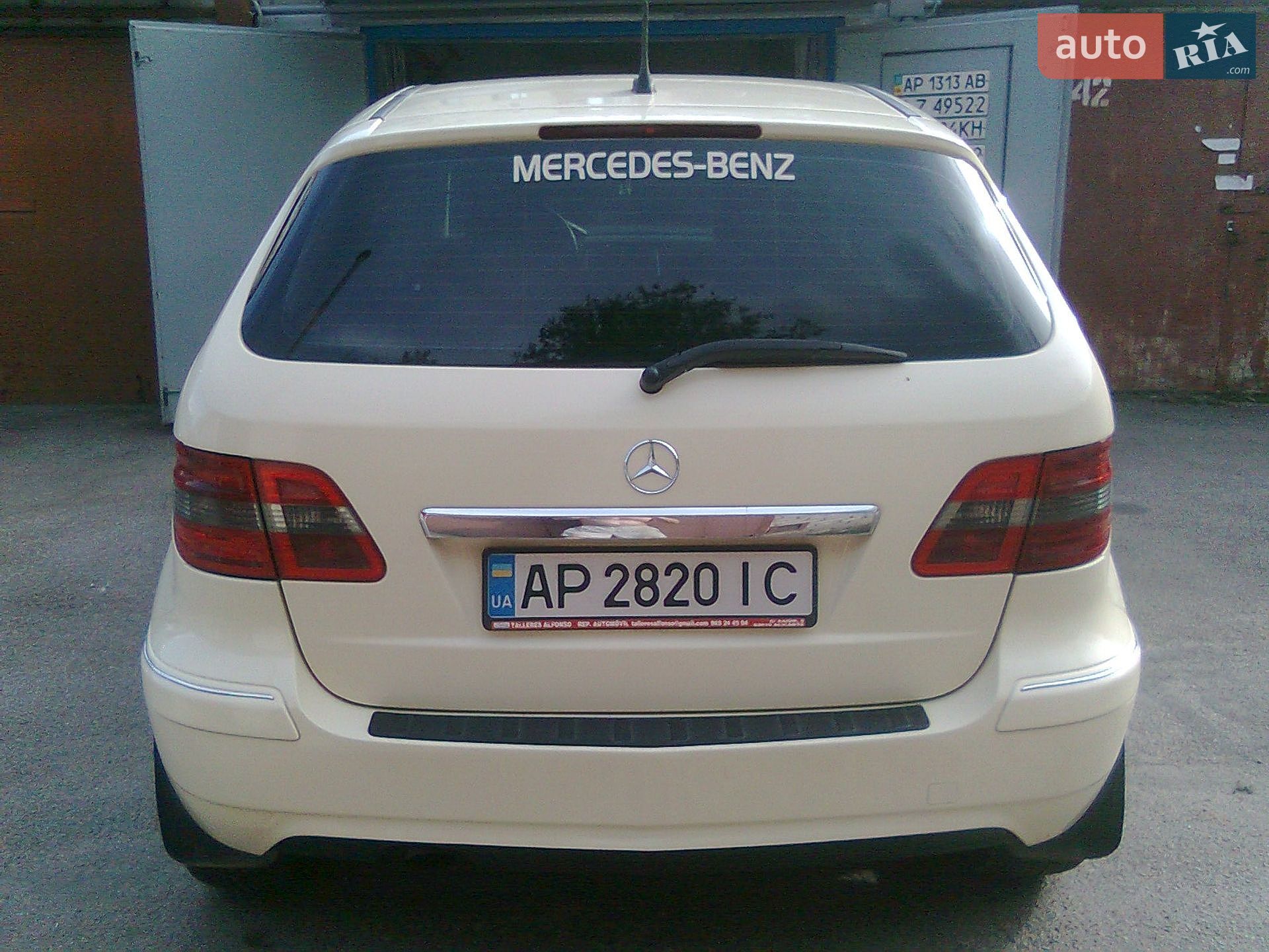 Mercedes-Benz B-Class 2011 VIN WDD2452071J696280 фото оголошення 9 з 10