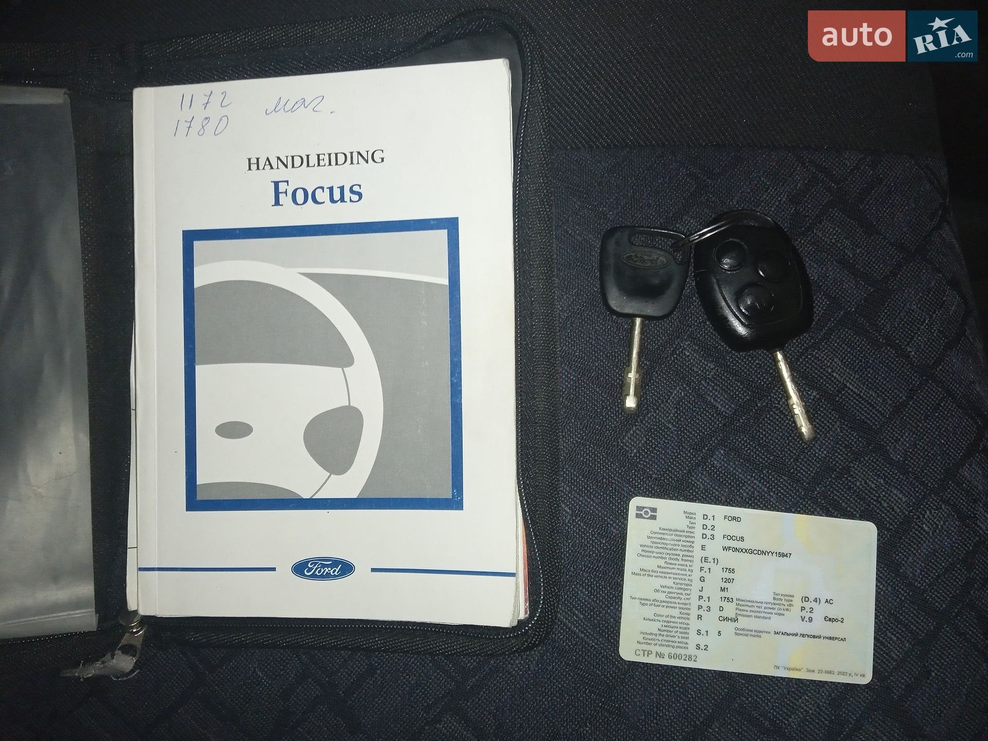 Ford Focus 2001 VIN WF0NXXGCDNYY15947 фото оголошення 37 з 45
