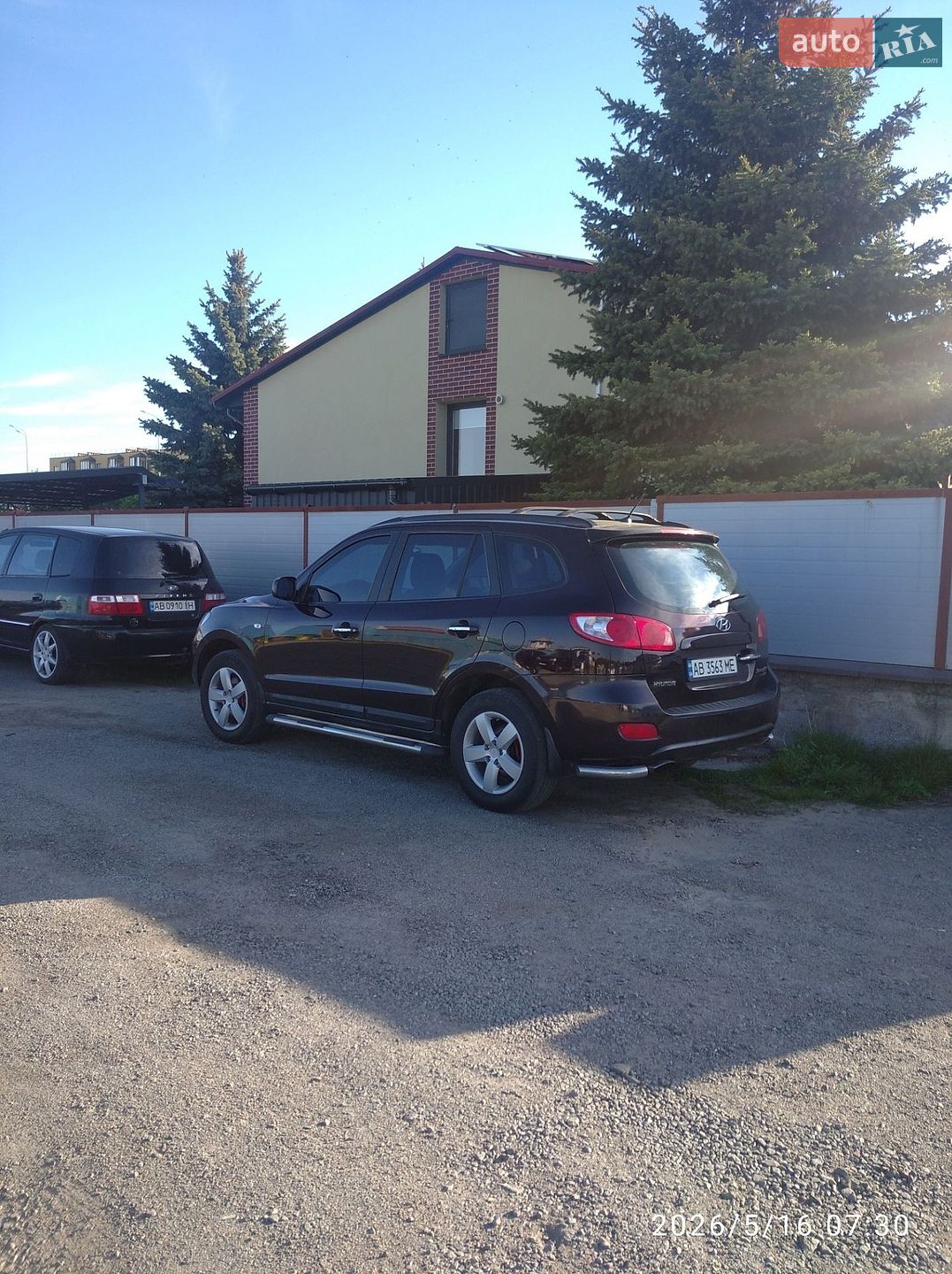 Hyundai Santa FE 2007 VIN Y6LSH81WP7L001171 фото оголошення 2 з 4