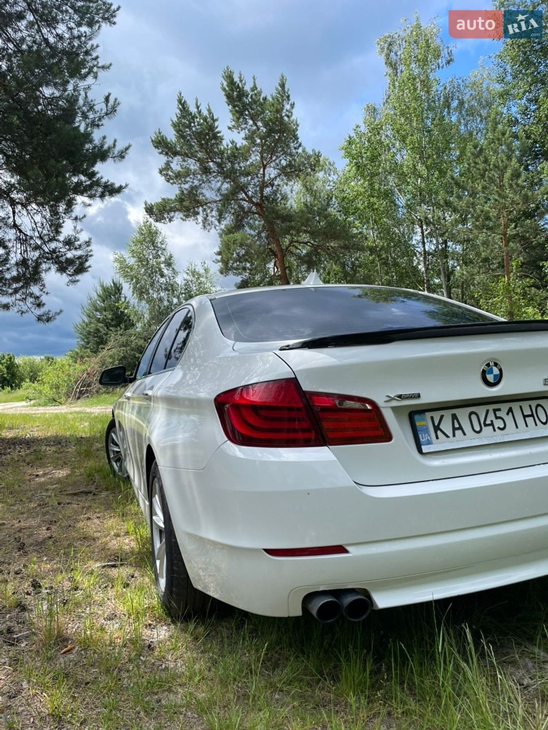 BMW 5 Series 2012 VIN WBAXH5C54DDW14489 фото оголошення 2 з 25