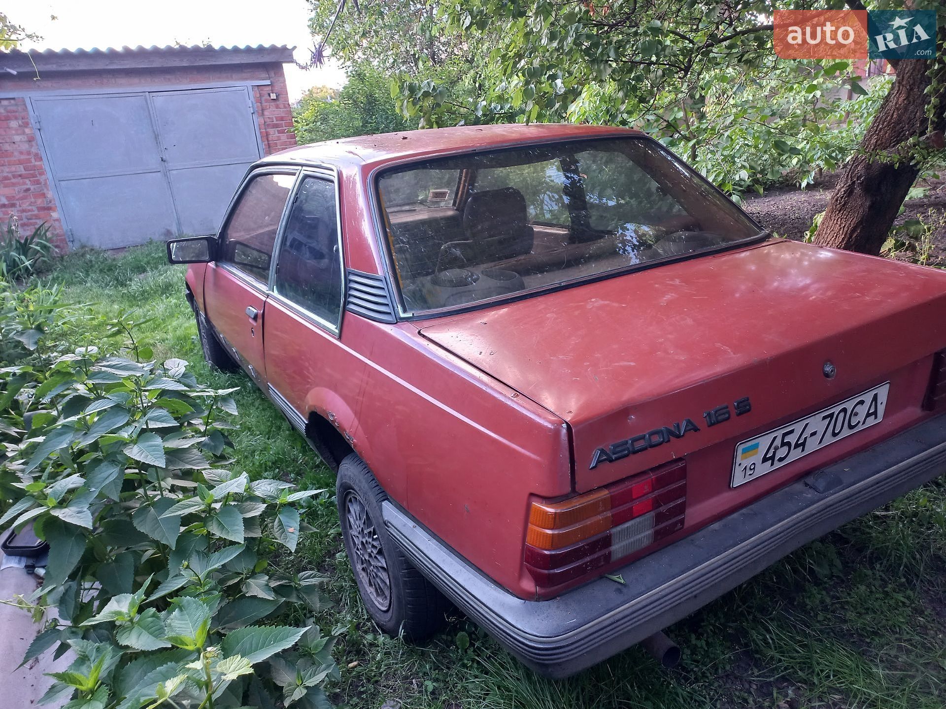 Opel Ascona 1982 VIN W0L000088C5014756 фото оголошення 6 з 13
