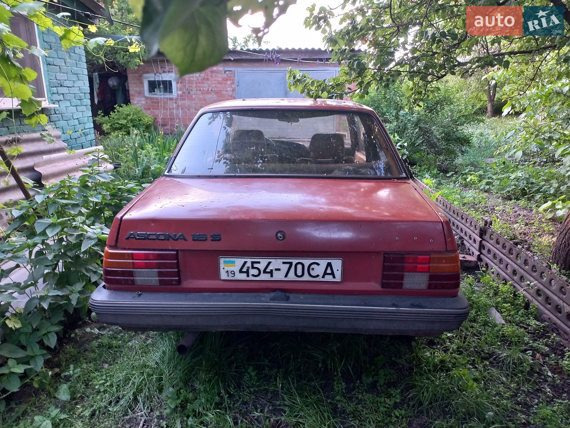 Opel Ascona 1982 VIN W0L000088C5014756 фото оголошення 5 з 13