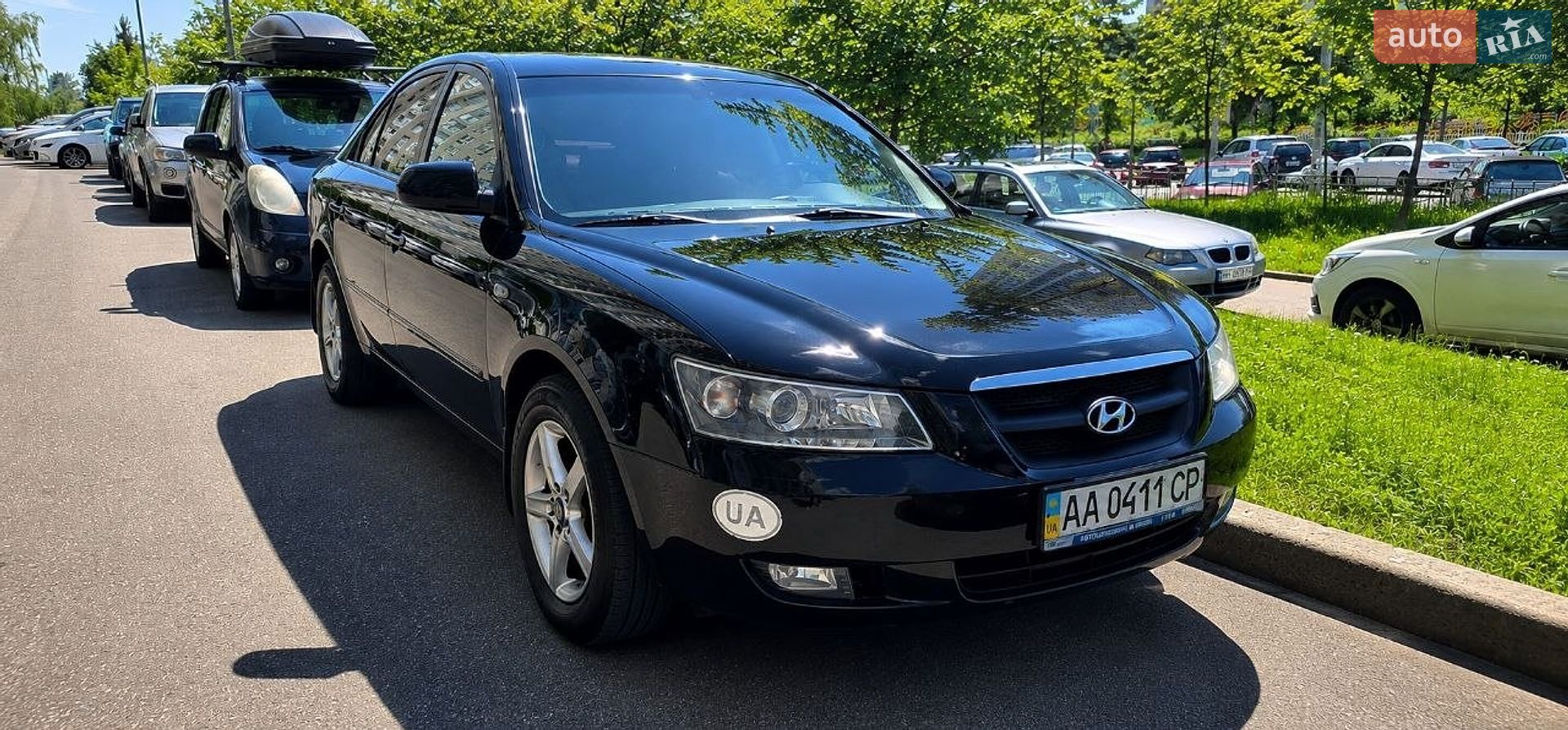Hyundai Sonata 2007 VIN KMHEU41BP7A346689 фото оголошення 2 з 11