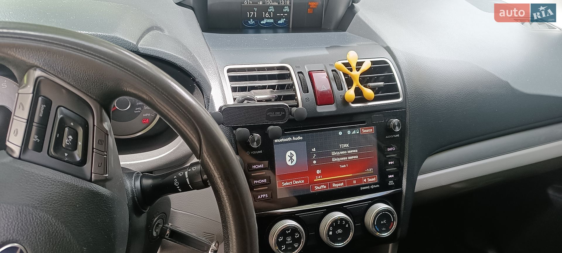 SUBARU FORESTER 2015 VIN JF2SJAFC6GH445658 фото оголошення 33 з 35