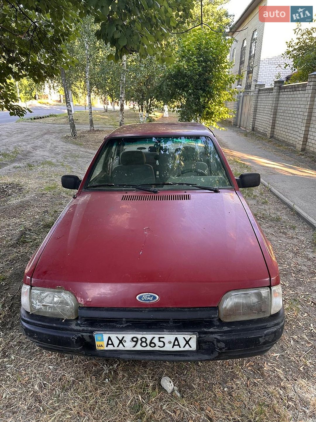 Ford Orion 1989 VIN WF0FXXGCAFHL42884 фото оголошення 6 з 11